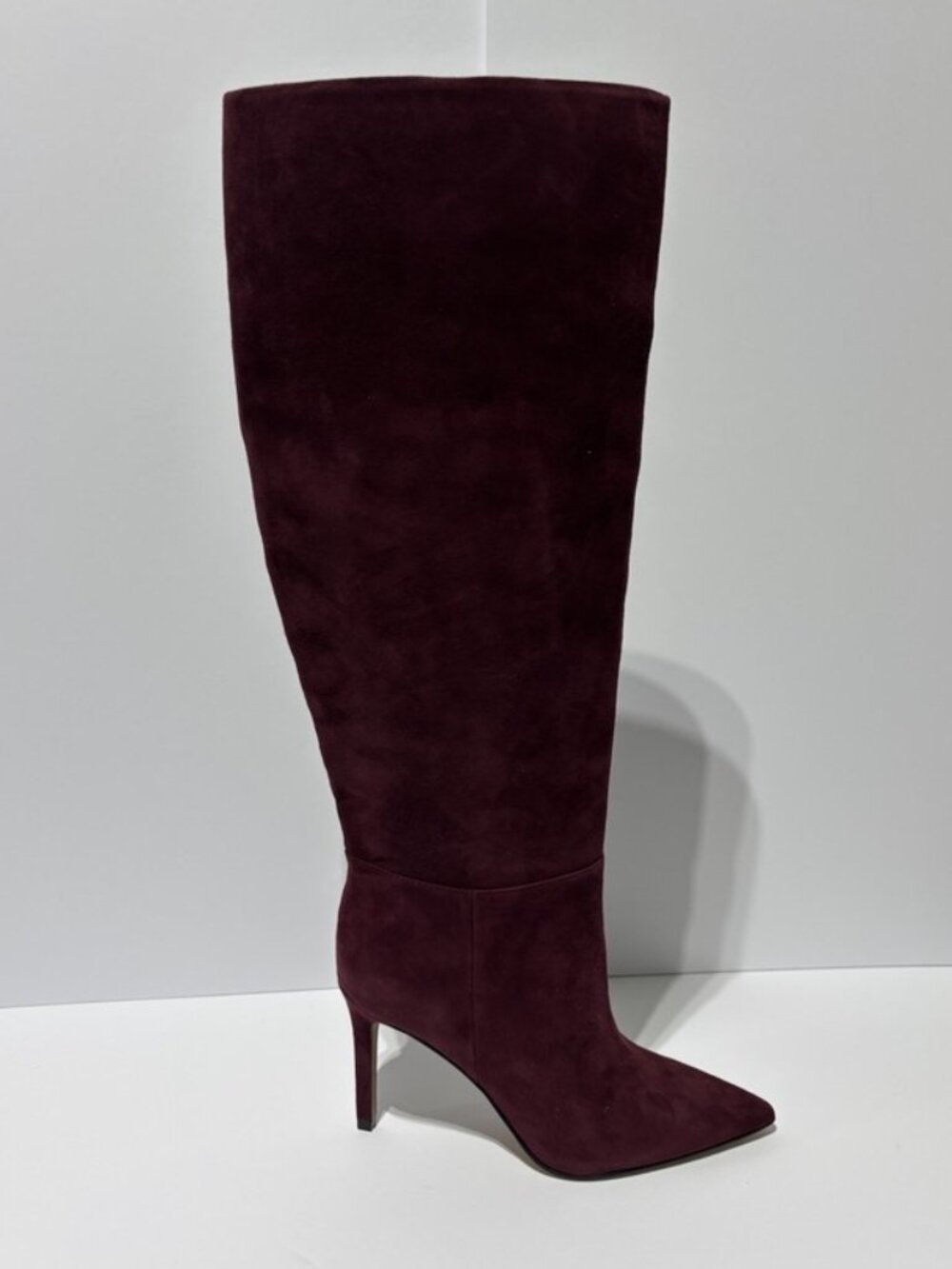 Vince Camuto Women’s Kashleigh Pointed Toe Knee High Boots, Size 8M, Wide Calf